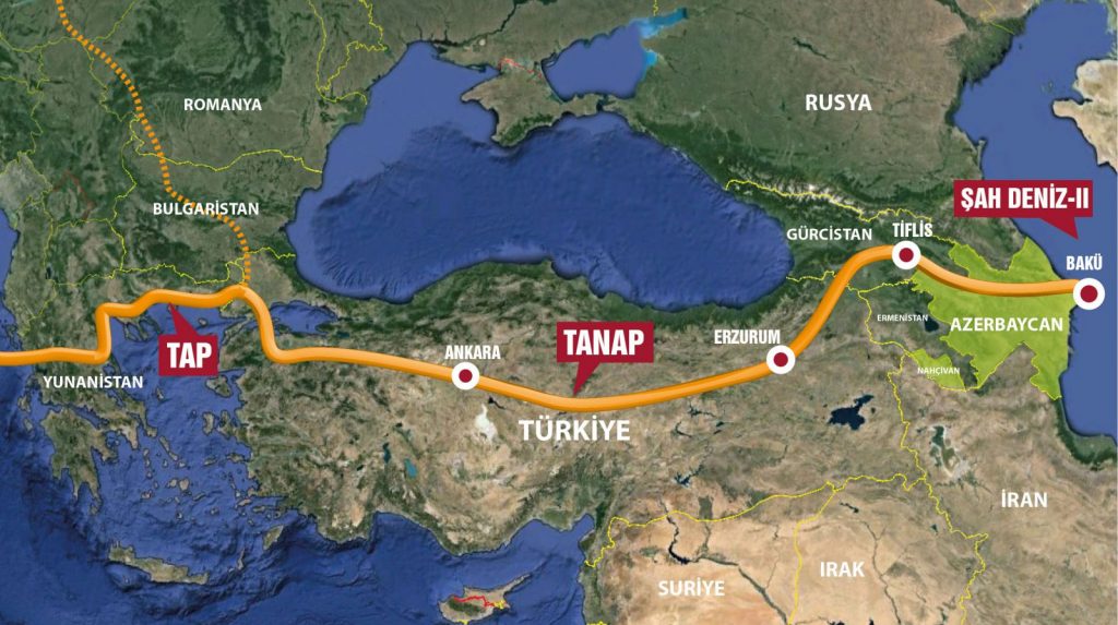 Gaspipeline TAP Erfolgreiche Verbindung mit TANAP an Türkisch