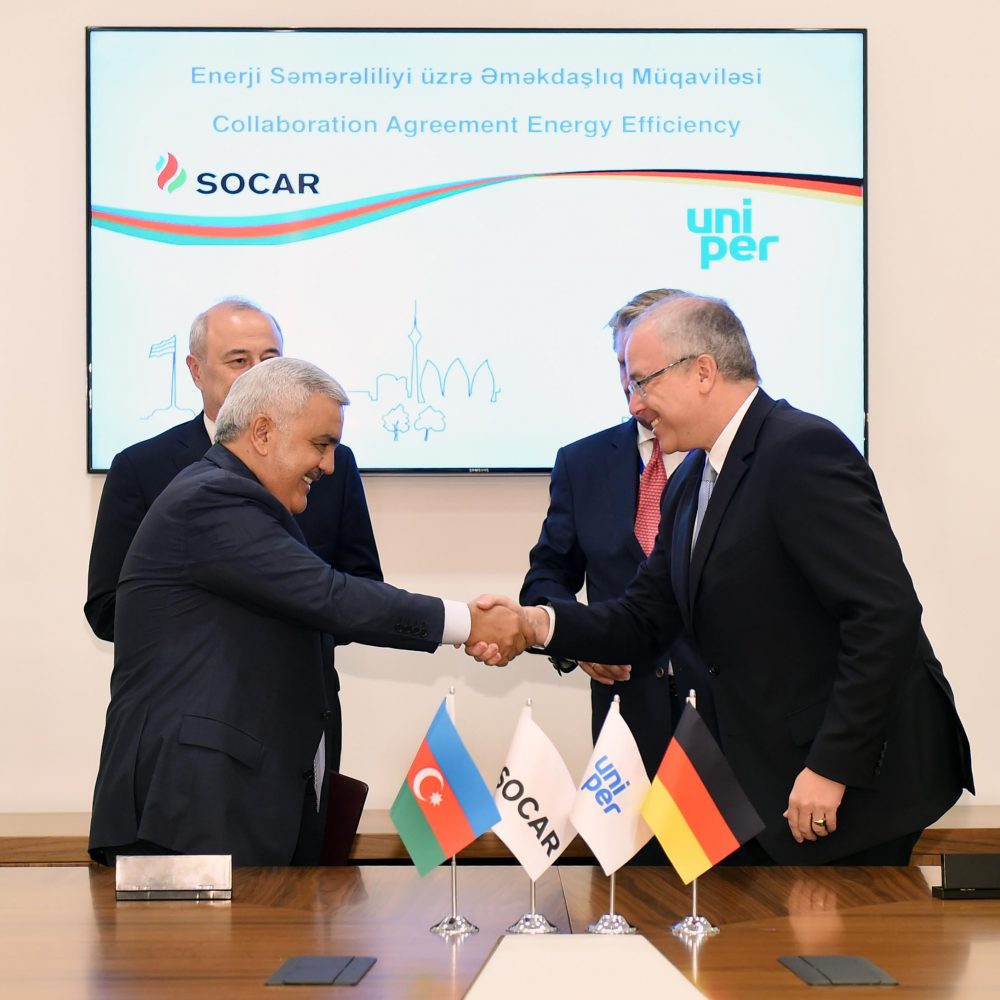 Uniper und SOCAR in gemeinsamen Projekten zur Steigerung der Energieeffizienz in Aserbaidschan