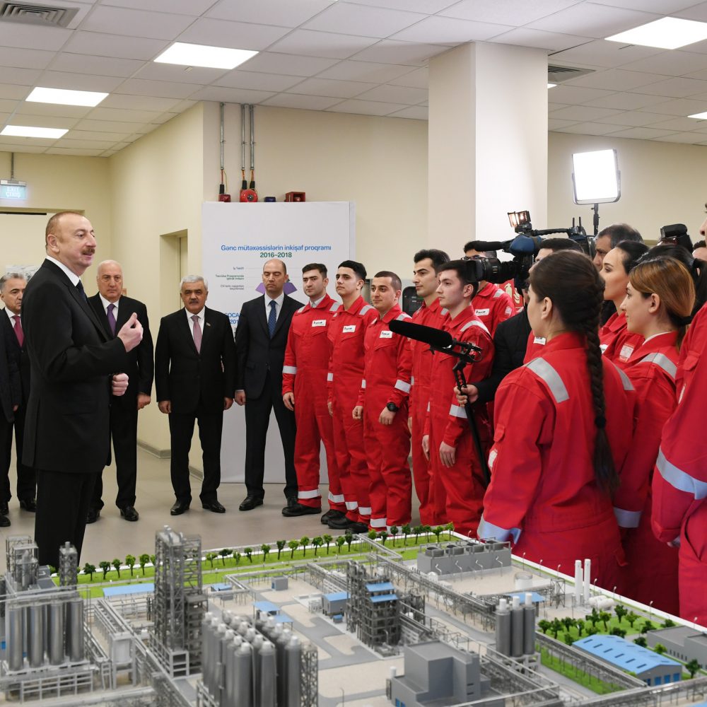 Hochdichte Polyethylenanlage im Rahmen des SOCAR Polymer-Projekts eröffnet