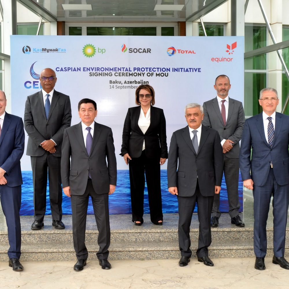 Öl- und Gasunternehmen unterzeichnen Memorandum of Understanding zur kaspischen Umweltschutzinitiative CEPI