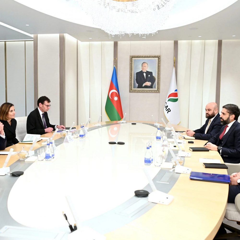 Treffen mit der stellvertretenden Vorstandsvorsitzenden für Strategie, Nachhaltigkeit und Unternehmen von bp Giulia Chierchia