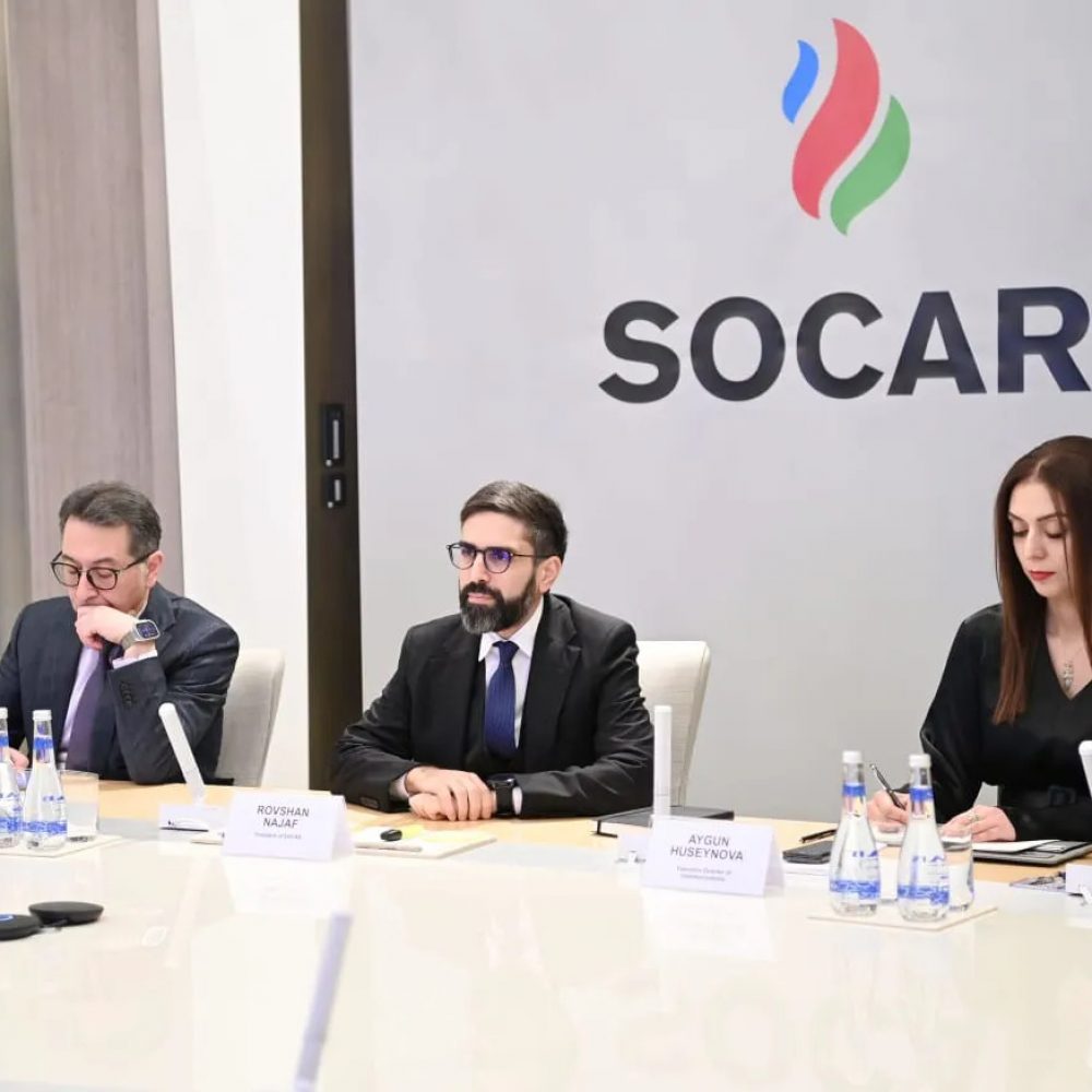 SOCAR-Präsident trifft Vertreter des Weltwirtschaftsforums