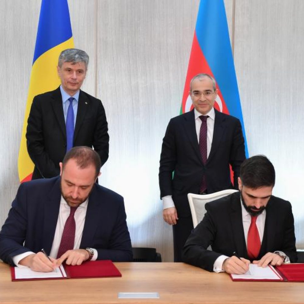 SOCAR und ROMGAZ unterzeichnen das Abkommen über die Gaslieferung