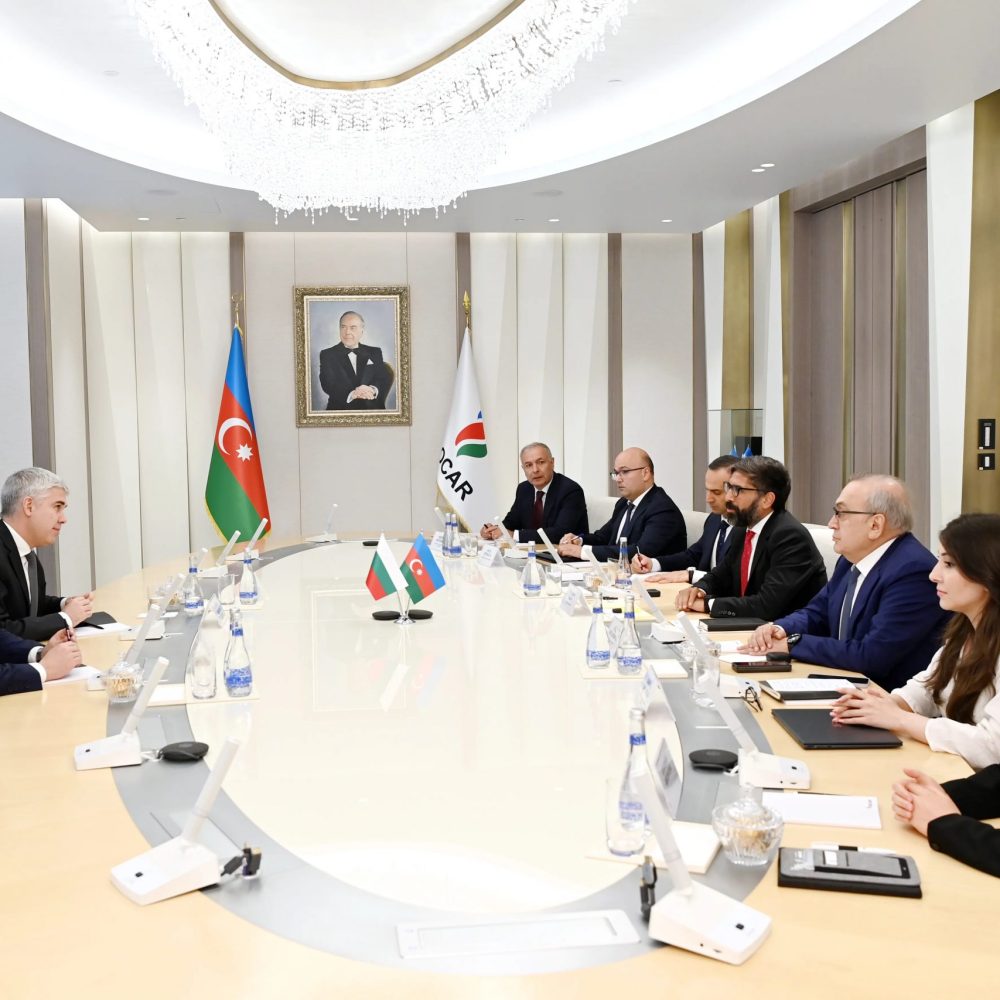 SOCAR-Präsident trifft den bulgarischen Energieminister