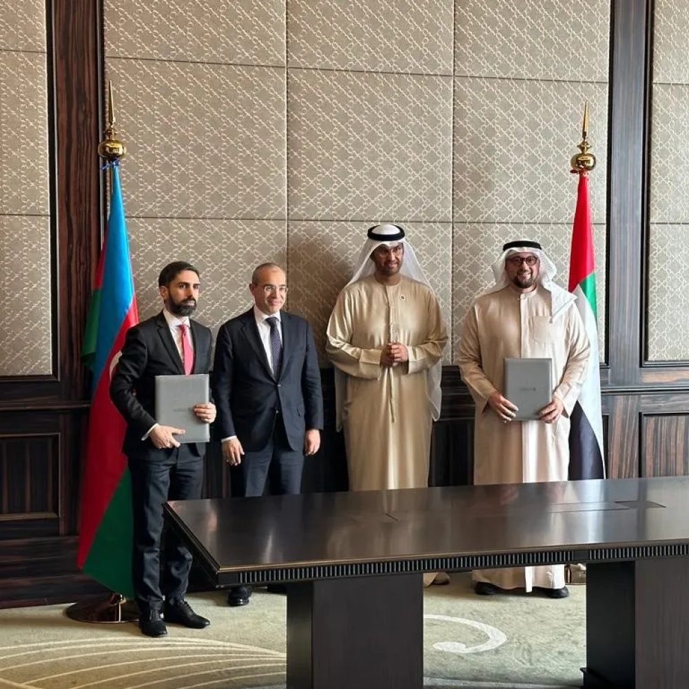 SOCAR und Masdar unterzeichnen Vereinbarungen zur Entwicklung erneuerbarer Energiequellen